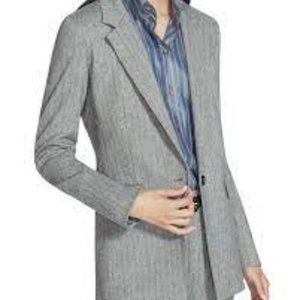 LAFAYETTE 148 Néw York Rhoda Silk Blazer (Herringbone) (NWT)